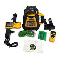 Niveau Laser rotatif vert à nivellement automatique 207G, niveau LASER FUKUDA vert à nivellement automatique avec DOUBLE écran LCD à vendre