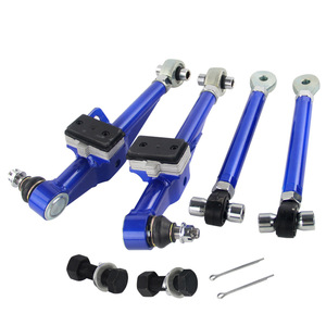 Kit de bras de suspension inférieurs réglables pour Nissan S13 Blue Panarm, pièces de mise à niveau du système de suspension - Product Image 1
