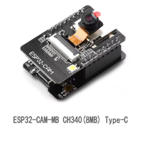 Module de développement ESP32-CAM ESP32-CAM-MB avec connectivité série Micro USB vers WiFi, CH340 CH340G 5V BT+OV2640