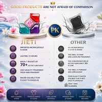 Échantillon Gratuit JIETI 10gX100 Capsules de Lessive Parfumées aux Fruits 5-en-1 à Dissolution Rapide OEM ODM Fournisseur en Gros