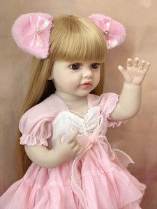 ตุ๊กตาไดโนซอร์นุ่มแบบควบคุมด้วยมือ ขนาด 55 ซม. เหมือนจริง ตุ๊กตาเด็กผู้หญิง <span class=keywords><strong>Bonica</strong></span> Reborn - Product Image 3