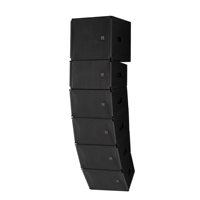 Enceinte Line Array passive bidirectionnelle de 450 W et 12 pouces pour bars, concerts et spectacles en plein air