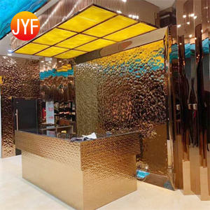 Customized <strong>Stainless</strong> <strong>Steel</strong> Decorative <strong>Sheet</strong> 304 316 Water Ripple Hammered Decorative <strong>Sheet</strong> - Product Image 3