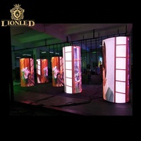 Lionled P4 Intérieur/Extérieur Haute Résolution Publicité Flexible LED Écrans Panneaux Affichage Incurvé