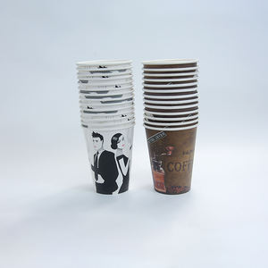 Custom Logo Printed Machinery Paper Cups for Hot Drinks