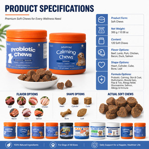 Suplementos Nutricionales Personalizados para <span class=keywords><strong>Perros</strong></span> y Gatos, Gránulos Blandos con Vitaminas, Aceite de Pescado, Fosfolípidos, Condroitina y Probióticos para la Salud de las Mascotas - Product Image 4