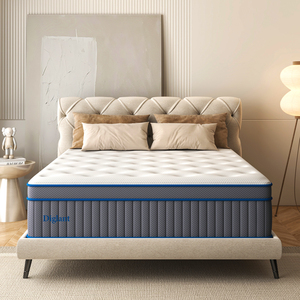 Miễn phí vận chuyển lai Nệm 14 inch Bộ nhớ bọt bỏ túi mùa xuân Nệm mà không cần sợi thủy tinh - Product Image 1