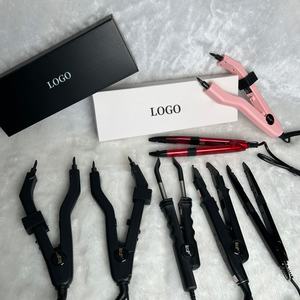 Outils <span class=keywords><strong>de</strong></span> pose <span class=keywords><strong>de</strong></span> kératine pour extensions capillaires, fer à fusion thermique, connecteur à usage commercial, nouvelle génération - Product Image 2