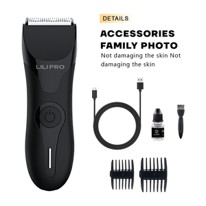 Lilipro B5 Elektrische Lies & Body Hair Trimmer Grooming Pubic Balls Trimmer Mannen Gevoelig Gebied Keramisch Scheerapparaat - Product Image 3