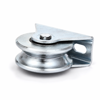 Roue de guidage silencieuse en acier inoxydable en forme de V pour porte coulissante, porte de garage, fenêtre, rouleau de porte industrielle