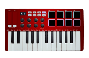 SMK-25 (Contrôleur MIDI) Clavier MIDI 25 touches avec pad de percussion, synthétiseur le plus vendu pour l'enseignement musical - Product Image 4
