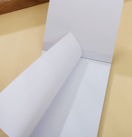 Buku Catatan Putih Custom dengan Logo Hadiah Promosi Kertas Tulis A4/A5/A6 untuk Kantor