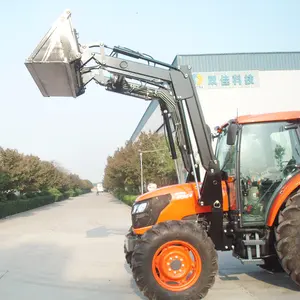 Landwirtschaft liche Ausrüstung 4WD 95 PS 954 Traktor Bagger lader mit FEL 4 in 1 Schaufel