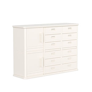 Table d'alimentation pour bébé en plastique meubles boîte étagères tiroirs pour enfants <span class=keywords><strong>jouet</strong></span> rack organisateur étagère de rangement bus enfants armoires - Product Image 6