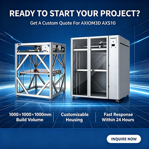 AXS10 Large Industrial 3D Printers Automatic New USB PLA High-precision Large-size Printing Equipment Easy to Operate