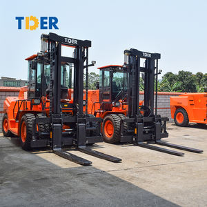 TDER çin tedarikçisi ağır forklift dizel yük kaldırma araçları 12 ton 16 ton 20 ton 25 ton 30 ton 32 ton dizel forklift fiyatı - Product Image 4