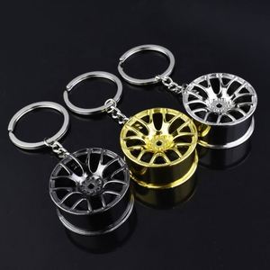 Accessoires de voiture : Porte-clés en métal pour voiture, pendentif moyeu de roue, disque de frein, amortisseur - Product Image 6
