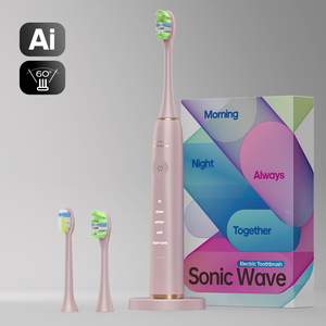 <span class=keywords><strong>Brosse</strong></span> <span class=keywords><strong>à</strong></span> dents électrique sonique rechargeable V10 avec écran LED intelligent, autonomie de 365 jours, 15 modes de nettoyage, logo personnalisé, <span class=keywords><strong>ultra</strong></span> silencieuse - Product Image 1