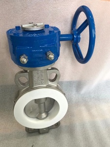 Veyron วาล์วปีกผีเสื้อแผ่น DN400 AC 220V พร้อมที่นั่ง PTFE - Product Image 3