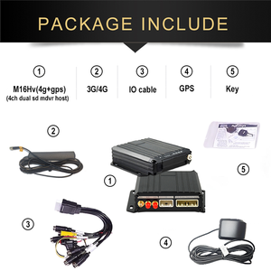 카메라 Mdvr 비디오 모니터링 Dvr 키트 4ch 720p 3g Sd 모바일 자동차 Mdvr <span class=keywords><strong>GPS</strong></span> 4g 와이파이 카메라 시스템 모바일 Dvr - Product Image 2