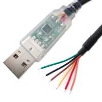 FT232R 1.8V USB câble de Communication série 1.8m pur cuivre charge rapide 3A 5A pour appareil photo téléphone portable affichage LCD données