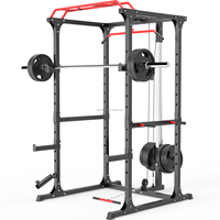 Barre de traction, machine à tractions verticales, machine à rameur, équipement de musculation de qualité professionnelle pour salle de sport à domicile, appareil d'entraînement fonctionnel, multi-gym, Power Cage