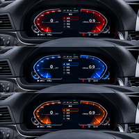 Untuk 5 Series GT F07 2009-2017 Layar LCD 12,3 Inci Penuh, Panel Instrumen Anti Silau, Speedometer, Kit Instalasi Lengkap Tanpa Kerugian