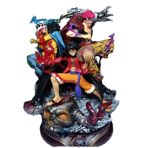 Anime for One Piece Collection Luffy <span class=keywords><strong>Trafalgar</strong></span> LX 3 Captain Action Figures PVC Model Cartoon Toy Gift for <span class=keywords><strong>Figurine</strong></span> Ornament Fans - Product Image 1