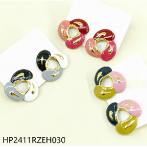 Orecchini Vintage alla moda da donna con fiori di zircone Design gioielli religiosi da indossare ogni giorno e accessori per feste - Product Image 1