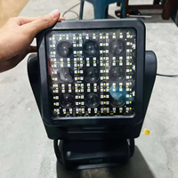 Projecteur à tête mobile d'occasion 4*60W RGBW LED Zoom 9*10W BIG Power Double Side Beam Wash Strobe 4-en-1 DMX512 pour KTV, salles de spectacle et événements