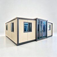 Prix d'usine en gros – Maison conteneur préfabriquée détachable et extensible de 10 à 40 pieds, résistante à l'humidité, cabine conteneur pliable