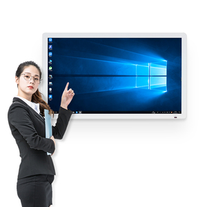 43 <span class=keywords><strong>55</strong></span> นิ้วจอภาพสัมผัสแบบ Capacitive อินฟราเรด All In One PC 10 จุดสัมผัสหน้าจอแบบโต้ตอบบอร์ดโฆษณา - Product Image 1
