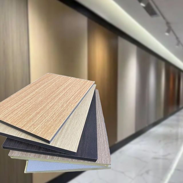 Easy-to-install Textured Finish Carbon Crystal Panels, Bamboo Carbon Composite Fiber Interior Wall Decorative Panels
