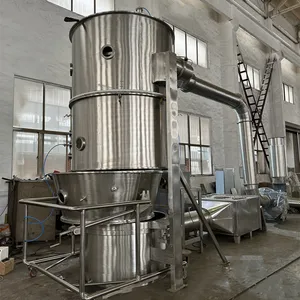 Granulateur pour ébullition d'aliments Granulateur à lit fluidisé pour enrobage de boissons Machine de séchage