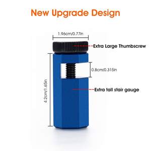 Calibrador de <span class=keywords><strong>escaleras</strong></span> para estructuras con soporte, mosquetón, perillas, plantilla circular para diseño de <span class=keywords><strong>escaleras</strong></span>, escuadras de carpintería, calibrador de escalones, abrazadera para escuadras de <span class=keywords><strong>escaleras</strong></span> - Product Image 2