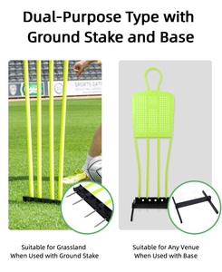 Xách tay bóng đá đào tạo mannequin đá miễn phí người đàn ông Dummy với kim loại cơ sở cho bóng đá huấn luyện - Product Image 3