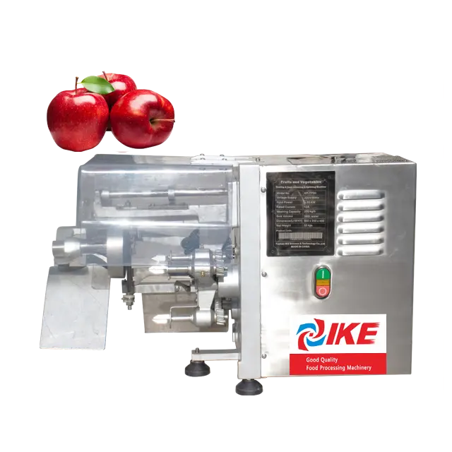 छोटे फल छीलने मशीन स्टेनलेस स्टील सेब कोर को हटाने मशीन नाशपाती फड़फड़ा मशीन