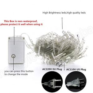 Nuevo estilo 10M luces de hadas vacaciones boda Navidad decoración impermeable Led guirnalda luces de cadena - Product Image 6