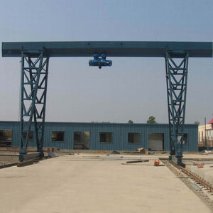 Einst rahl träger 2 Tonnen 5 Tonnen Halb portalkran mit elektrischem Hebezeug - Product Image 3