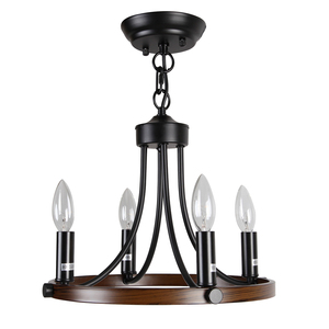 Lámpara de Techo Estilo Industrial Americano Vintage de Calidad de Exportación para Restaurante - Product Image 1