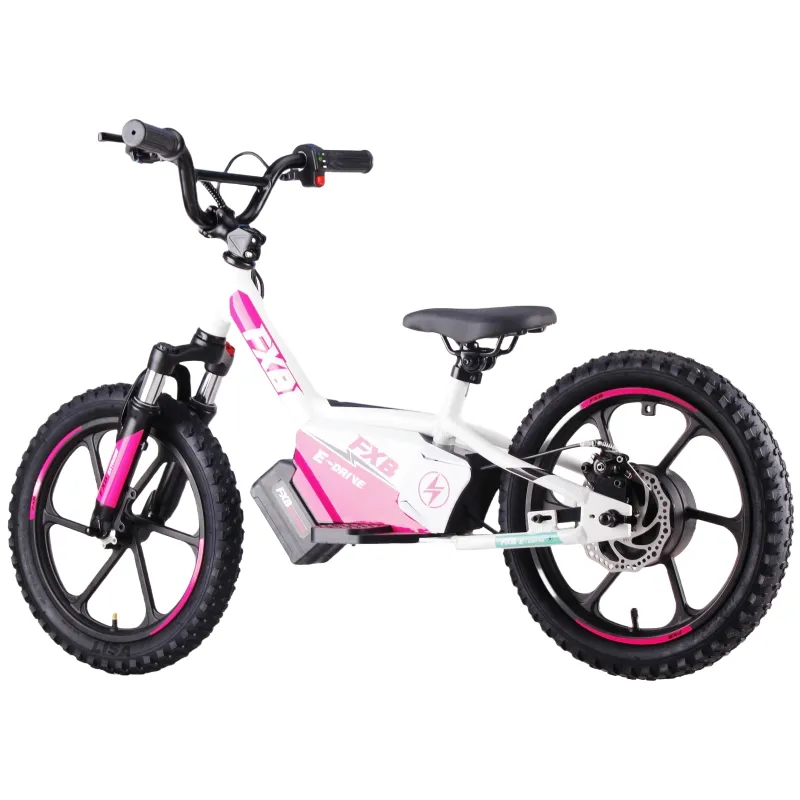 Bicicleta elétrica de equilíbrio barata para crianças, scooter alimentada por bateria, mini bicicleta elétrica 350w 36v, bicicleta urbana elétrica de 16 polegadas Rts