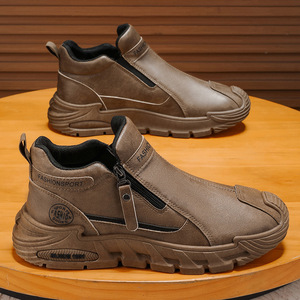 <span class=keywords><strong>2025</strong></span> người đàn ông của thể thao giản dị chống trượt mặc kháng ngắn khởi động thoải mái mềm đế yếm Giày - Product Image 3