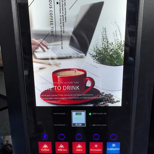 <b>Fully</b> <b>Automatic</b> Commercial Hot <b>Coffee</b> Vending <b>Machine</b> Home Use Restaurants Outdoor Street Bean Cup New Condition Food Shops Use - Product Image 4