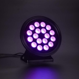 Proyector LED de Pared para Exteriores, Redondo, RGBW, Impermeable IP65, 4 en 1, 72W, para Decoración de Edificios, Hoteles, Fuentes - Product Image 4