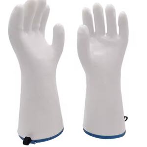 Heat Resistant <b>Silicone</b> <b>Oven</b> Mitts <b>Gloves</b> <b>with</b> Fingers Safety <b>Gloves</b> for Barbecue Baking Cooking - Product Image 2