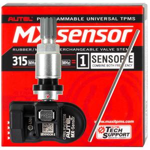 Autel MX-Sensor Programmable Universal <b>TPMS</b> Sensor 315MHz/433MHz 2 In 1 1-Sensor Press-in MX Sensor TPS218 - Product Image 1