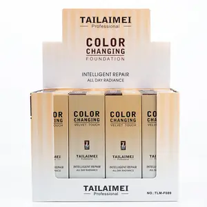 New Product Natural Make Up Lighting TLM Face Makeup 30ml Color Changing Liquid Foundation