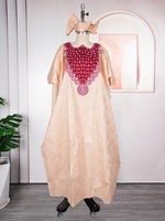 Robes africaines élégantes pour femmes, robes de mariage traditionnelles en broderie Bazin, robes de fête Dashiki, vêtements assortis pour couples africains