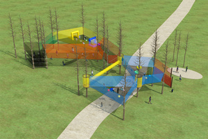 <span class=keywords><strong>Parque</strong></span> Infantil <span class=keywords><strong>de</strong></span> Red Arcoíris para Niños - Cuerda <span class=keywords><strong>de</strong></span> Escalada <span class=keywords><strong>de</strong></span> Nailon para Exteriores, Obstáculos <span class=keywords><strong>de</strong></span> <span class=keywords><strong>Jungla</strong></span>, Piscina <span class=keywords><strong>de</strong></span> Pelotas <span class=keywords><strong>de</strong></span> Espuma, <span class=keywords><strong>Parque</strong></span> <span class=keywords><strong>de</strong></span> Aventuras - Product Image 2