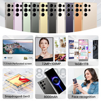 Teléfono Celular Android 5G Clonado 2026, Smartphone S26 Galaxs S26 Ultra Nuevo, Teléfono Móvil Inteligente para Samsung S26 Ultra